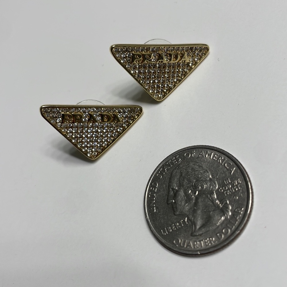 New!  Prada earrings.